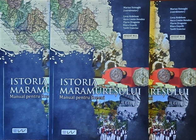 Apariție editorială inedită: Manualul de istorie a Maramureșului e pregătit să ajungă la elevi