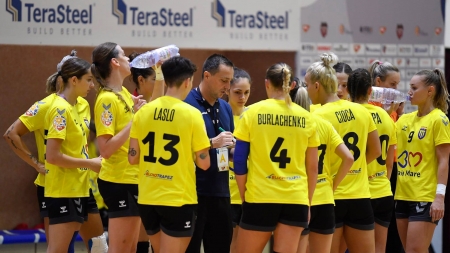 Handbal Feminin Liga Florilor. Minaur Baia Mare a câștigat fără probleme în campionat și va juca în weekend din nou în Europa în deplasare!