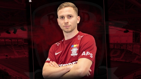 Fotbalistul maramureșean Răzvan Onea a semnat cu Rapid București; „Este cel mai bun moment din cariera mea, este un mare pas în față”