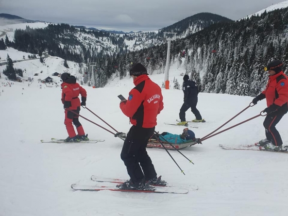 Acțiuni la foc automat: În județul Maramureș Salvamont Borșa a fost de 9 ori solicitat să intervină în cursul zilei de sâmbătă 15 ianuarie!