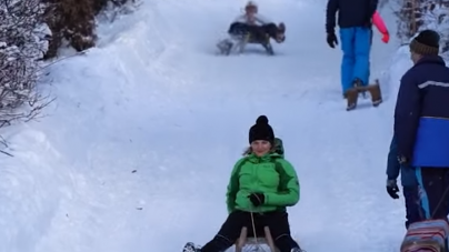 În Baia Sprie s-a desfășurat cea de-a II-a ediția a Cupei „Spria” la sanie (VIDEO)