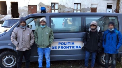 Patru tineri din Bangladesh au încercat să treacă fraudulos frontiera; Ce a urmat