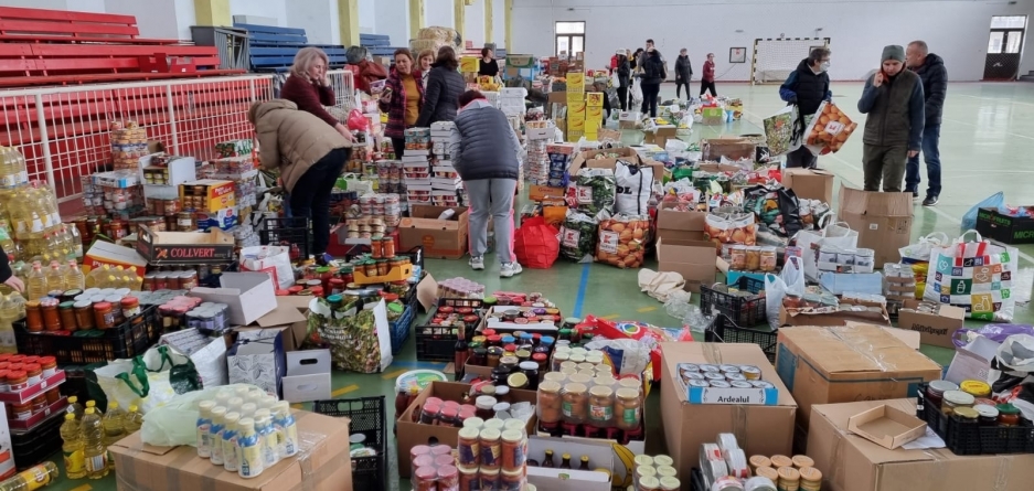 Episcopia Maramureșului și Sătmarului, a treia zi în slujba aproapelui; Mâncare și cazare oferită pentru sute de refugiați ucrainieni