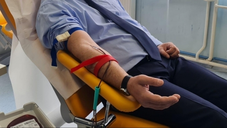 La Centrul de Transfuzie Sanguină Baia Mare debutează campania „Sânge pentru Ucraina”