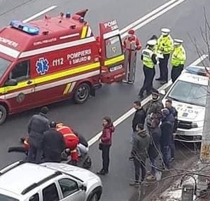 Azi accident de circulație: În Baia Mare o femeie în vârstă de 70 ani a fost lovită de mașină, pe strada Grănicerilor din municipiu! (FOTO)