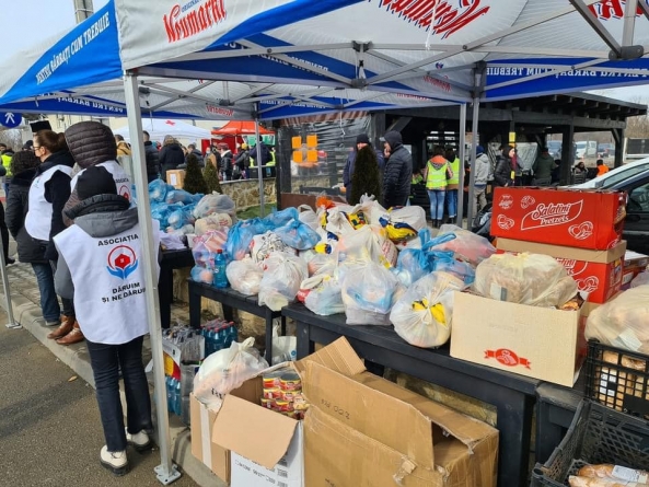 Este bine de știut: În județul Maramureș în municipiul Sighetu Marmației în prezent funcționează punct de colectare alimente. Statistica pe 24 ore!