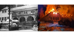 Mărire, decădere, povestea romanțată: În județul Maramureș un simbol al turismului a devenit acum doar scrum. Iată și istoria Cabanei Usturoiu! (VIDEO ȘI FOTO)