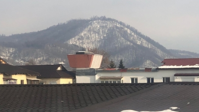 Efectele clare ale încălzirii: În județul Maramureș în prezent stratul de zăpadă este acum oficial în scădere. Baia Mare are doar 7 cm azi!