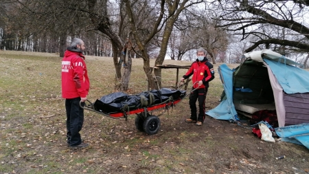 Intervenție a Salvamont Maramureș: În județul Maramureș un bărbat în vârstă de 39 ani care era urmărit general a fost găsit decedat într-un cort pe Vf.Solovan!