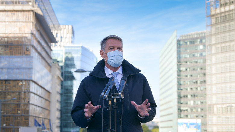 Klaus Iohannis, după anunțul lui Putin privind independența regiunilor separatiste: Rusia amenință pacea și securitatea globale