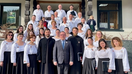 Corala „Doxologia” a Catedralei Episcopale din Baia Mare a obținut Trofeul Festivalului Concurs Național de Muzică Corală Religioasă „Buna Vestire” (FOTO)