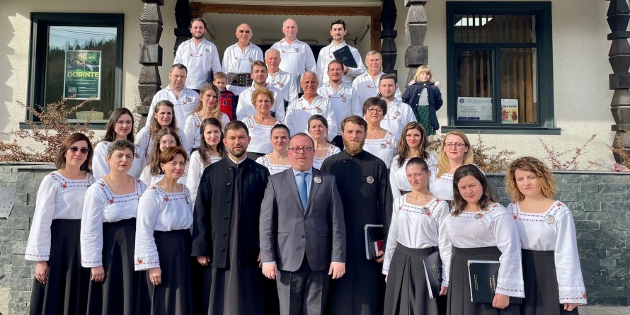 Corala „Doxologia” a Catedralei Episcopale din Baia Mare a obținut Trofeul Festivalului Concurs Național de Muzică Corală Religioasă „Buna Vestire” (FOTO)