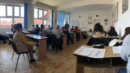 Educație ecologică la Liceul Teoretic „Bogdan-Vodă” Vișeu de Sus, în parteneriat cu Parcul Natural Munții Maramureșului