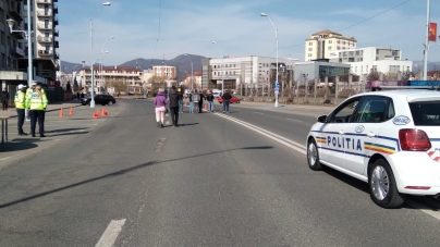 Cu ocazia Zilei Poliției: În Baia Mare au avut loc sesiuni de conducere defensivă