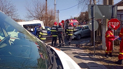 Zilnic accidente de circulație: În județul Maramureș în orașul Baia-Sprie au rezultat total șapte victime în urma unui eveniment rutier. Cum a avut loc acesta!