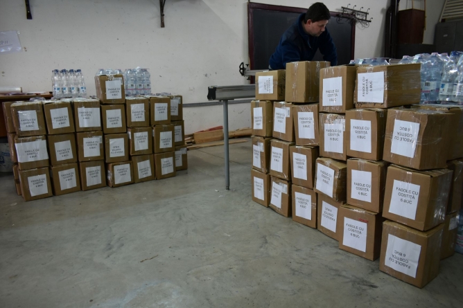 Penitenciarul Baia Mare: Sprijin umanitar pentru zonele afectate din Ucraina