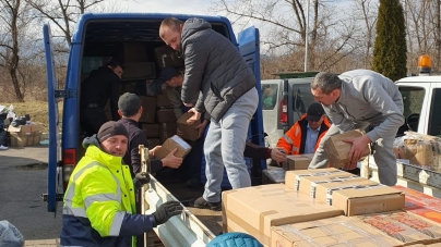 Iată că solidaritatea funcționează: În județul Maramureș în orașul Baia-Sprie mobilizare pentru frații noștri din țara vecină! Cronica unei antrenări de forțe!