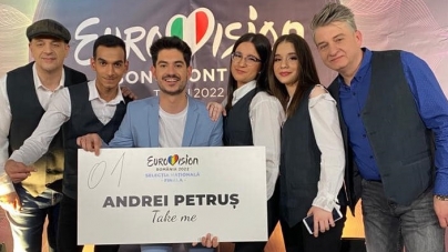 Eurovision 2022 Selecția Națională: Andrei Petruș, artistul nostru maramureșean, locul 4 la public dar pe 9 la juriu în finala SN! Cine este marele câștigător!