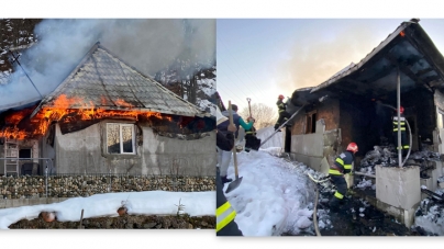 Apel caritabil în comunitate: În județul Maramureș o familie căreia i-a ars casa toată are acum nevoie de ajutorul nostru al tuturor! Iată cum poți fi sprijin!