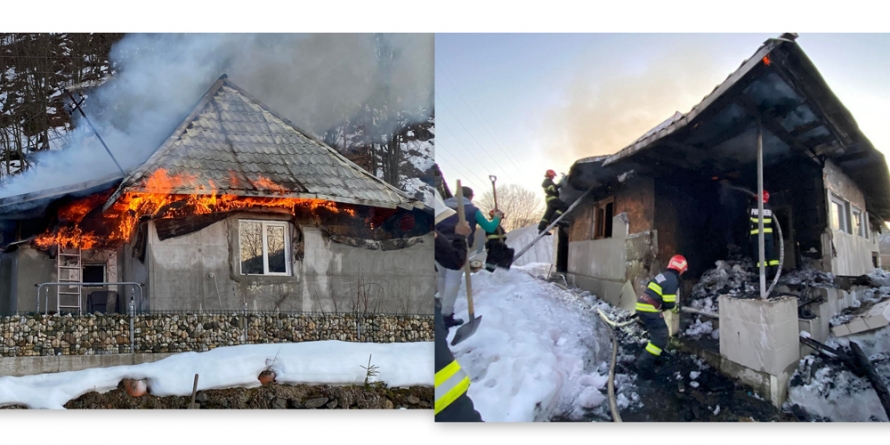 Apel caritabil în comunitate: În județul Maramureș o familie căreia i-a ars casa toată are acum nevoie de ajutorul nostru al tuturor! Iată cum poți fi sprijin!