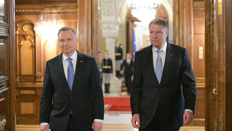 Iohannis: Am decis împreună cu președintele Poloniei să organizăm la București un Summit al statelor NATO în format B9!