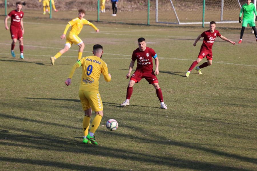Fotbal Liga 3 România: Minaur Baia Mare a câștigat în etapa 18 partida care a avut loc cu CFR2 și încheie, așadar, sezonul regulat pe locul întâi în clasament!