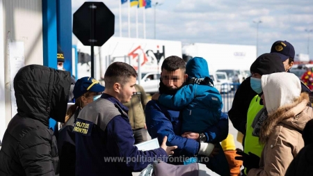 Situația la frontiera nordică: 551 ucraineni au intrat în țară în 24 ore, pe la Sighet!