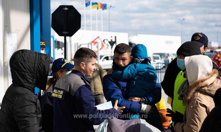 Situația la frontiera nordică: 551 ucraineni au intrat în țară în 24 ore, pe la Sighet!