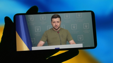 Volodimir Zelenski va vorbi în Parlamentul României