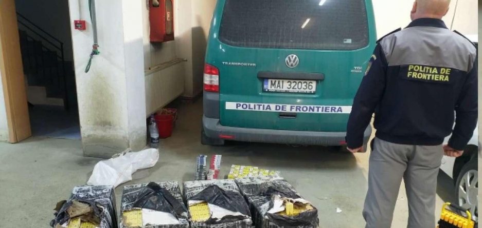 Contrabandă: Țigări în valoare de peste 34.600 de lei au fost descoperite în Borșa