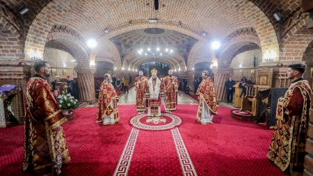 Sfânta și Dumnezeiasca Liturghie din Joia Mare la Catedrala Episcopală din Baia Mare