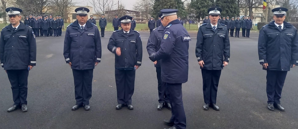 10 jandarmi maramureşeni au fost avansați în grad cu ocazia Zilei Jandarmeriei Române