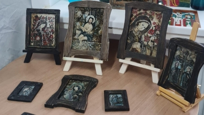 La Catedrala Episcopală: Va fi vernisată expoziția „Icoana pe sticlă, legătura spirituală între tinerii greci și români” (FOTO)