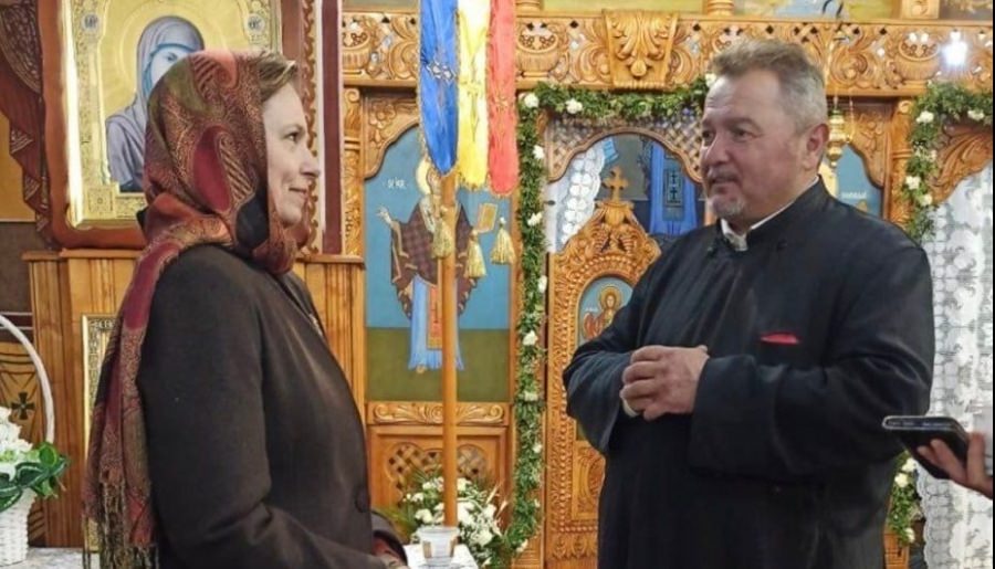 Principesa Sofia a sărbătorit Învierea Domnului în Maramureș
