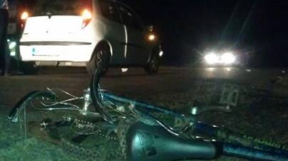 Biciclist accidentat mortal în Ruscova; Acesta nu purta haine fluorescent reflectorizante, iar bicicleta nu avea elemente luminoase