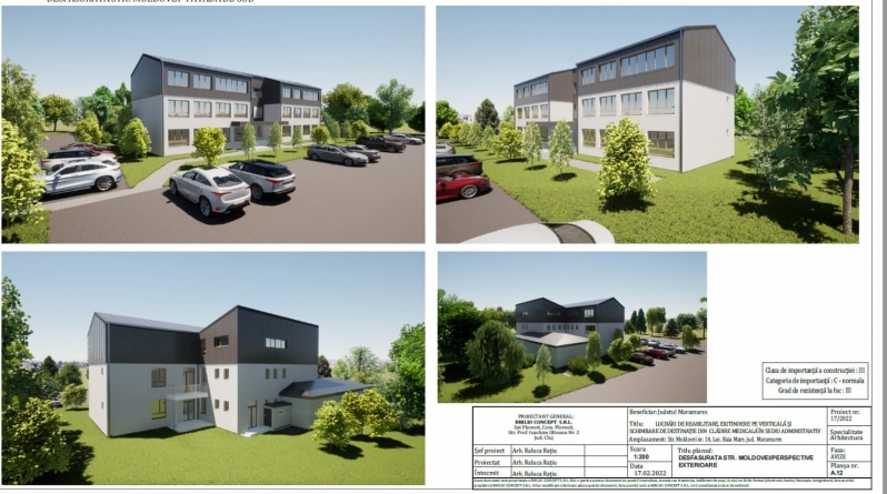 Un proiect prin PNRR: În județul Maramureș clădirea Centrului în care era Planificarea Familială va găzdui Evidența Persoanelor! Care este ideea autorităților!