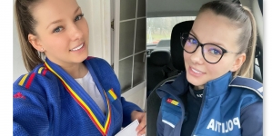 Exclusiv DirectMM: Talent Special: Laura Augustin, tânăra din Maramureș care îmbină cu succes cariera cu sportul! Are 75 medalii total la activ și e polițistă!