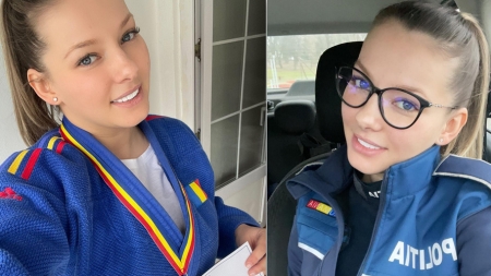 Exclusiv DirectMM: Talent Special: Laura Augustin, tânăra din Maramureș care îmbină cu succes cariera cu sportul! Are 75 medalii total la activ și e polițistă!