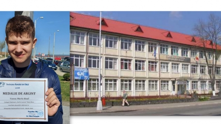 Elevul Mario Raul Vanca de la „Lucaciu” a obținut Medalie de Argint la Olimpiada Națională de Fizică