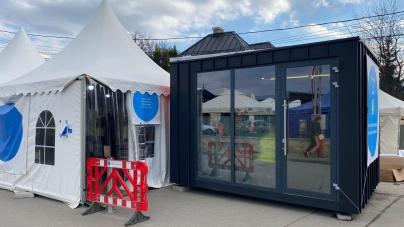 Fraternitatea înainte de toate: În tot Maramureșul avem solidaritate maximă ca atare spațiul special ”Mama și copilul” în Blue Dot Sighet este acum funcțional!