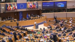 Maia Sandu, discurs în Parlamentul European: Locul nostru este în UE. Sprijinim suveranitatea și integritatea teritorială a Ucrainei
