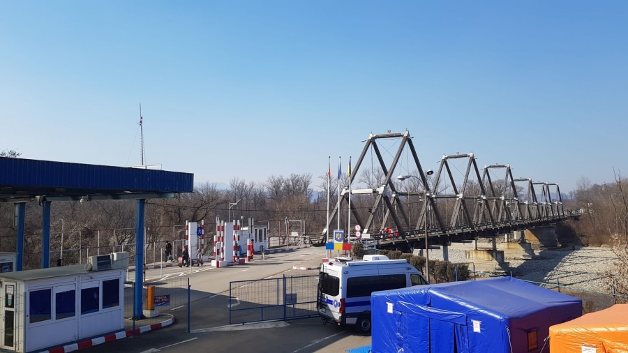 Situația la frontiera nordică: Și în Maramureș în continuare putem vorbi despre activitate dinamică!1195 ucraineni au sosit în țară în 24 ore pe la PTF Sighet!