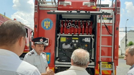 La sediul ISU Maramureș: Întâlnire pe teme de securitate la incendiu a construcțiilor