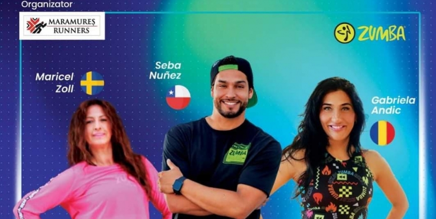 Zumba Festival în Baia Mare; Invitat special este Seba Núñez, International Zumba Presenter din Chile