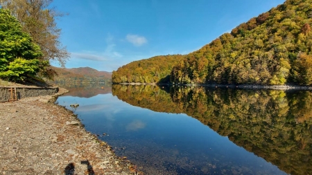 Anunț emis de responsabili: Acum în Maramureș lângă municipiul Baia Mare se realizează importante lucrări la Baraj Firiza! Oprit accesul pe maluri!