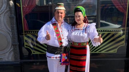 În semn de apreciere: 2 mari artiști din Maramureș au stea pe Aleea Celebrităților Hollywood! Florentina și Petre Giurgi, reacția lor încântătoare!