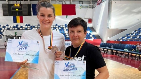 Handbal Feminin CN Junioare2: Alisia Boiciuc, Sportiva din Maramureș care este la Turneul Valoare, atât MVP cât și golgheteră! Echipa sa cucerește lejer bronz!