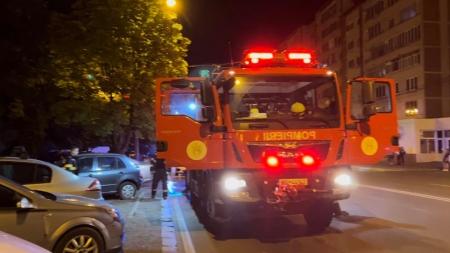 Alertă forțe de intervenție: În Baia Mare total 13 locatari evacuați din bloc turn, de lângă stație peco pe arteră din centru! Persoană intoxicată!