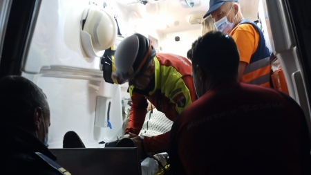 O nouă alertă Salvamont: În județul Maramureș un bărbat a primit ajutorul salvatorilor montani! Un cioban cu oi în aproapea frontierei protagonist!