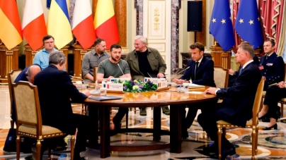 Iohannis, după vizita la Irpin: „Nu există cuvinte care să descrie tragedia inimaginabilă”. Liderii UE s-au întâlnit cu Zelenski